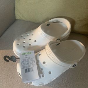 White Crocs